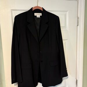 Jones New York Womens Black Blazer